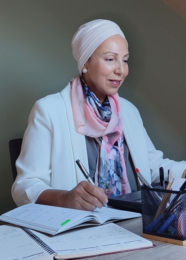Souad Sedjai prépare une séance